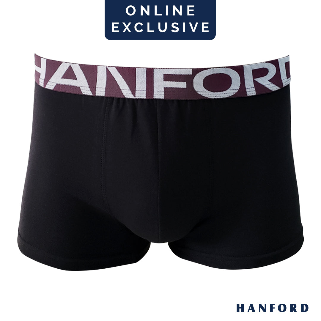 Hanford Men Natural Cotton Knit Boxer Briefs No Spandex OG Medieval (S