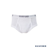 Hanford Kids/Teens Premium Ribben Cotton Hipster Briefs Wynn - White (3in1 Pack)