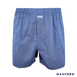 Hanford iCE Men 100% Premium Cotton Woven Boxer Shorts Ross - Printed (Single Pack)