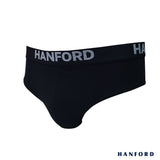 Hanford Men Regular Cotton Briefs Logan - Assorted Basic Colors (3in1 Pack) S-4X Big Plus Size