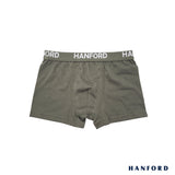 Hanford Kids/Teens Cotton Hipster Boxer Briefs Zoo - Zoo Animals & Stripe Print (3in1 Pack)