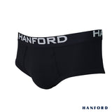 Hanford Men Premium Ribbed Cotton Modern Hipster Briefs Axton - Assorted Colors (3in1 Pack)