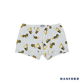 Hanford Kids/Teens Cotton Hipster Inside Garter Boxer Briefs Ride - Assorted (3in1 Pack)