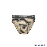Hanford Kids/Teens Cotton Hipster Briefs Zoo - Zoo Animals & Stripe Print (3in1 Pack)