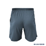 Hanford Men Premium Cotton Casual Walking Drawstring Slim Fit Shorts with Pocket Hagen - (SinglePack)