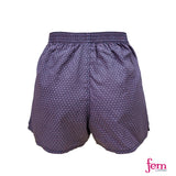 Fem by Hanford Ladies Women 100% Premium Cotton Woven Comfy Sleep Lounge Boxer Shorts Wendi-03 (1PC) Big Plus Size