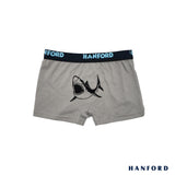 Hanford Kids/Teens Cotton Hipster Boxer Briefs Sharky - Shark Print  (3in1 Pack)