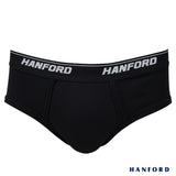 Hanford Men Premium Ribbed Cotton Hipster Briefs Colton - Assorted Colors (3in1 Pack)