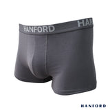 Hanford Men Cotton w/ Spandex Boxer Briefs Logan - Assorted Basic Colors (3in1 Pack) S-4X Big Plus Size