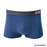 Hanford iCE Men Viscose w/ Spandex Boxer Briefs Dusty01 - Dark Denim (Single Pack)