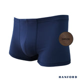 Hanford Men Cotton w/ Spandex Inside Garter Boxer Briefs Riven - Assorted Colors (3in1 Pack)