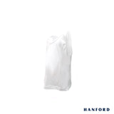 Hanford Kids Regular Cotton Single Jersey Tank - White (Single Pack)