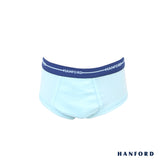 Hanford Kids/Teens Premium Ribbed Cotton Hipster Briefs Skipper - Assorted (3in1 Pack)