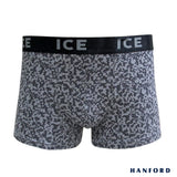 Hanford iCE Men Viscose w/ Spandex Boxer Briefs Diego - Monument/Camou Print (Single Pack)