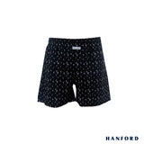 Hanford Kids/Teens 100% Cotton Woven Shorts Dolphin - Dolphin Print/Black (SinglePack)