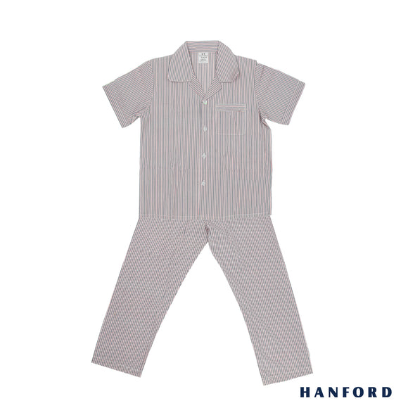 Hanford Kids/Teens Sleepwear Pajama - Woven Stripe/Checkered P1 (1set)