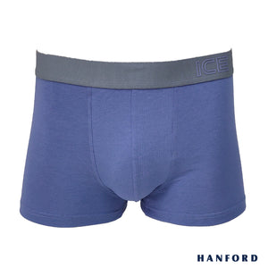 Hanford iCE Men Modal w/ Spandex Boxer Briefs Dusty B - Dark Blue (Single Pack)