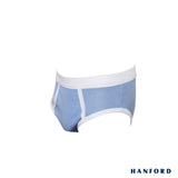 Hanford Kids Premium Ribbed Cotton Comforter Briefs w/ Fly Opening w/ Lycra Waistband - Assorted (3in1 Pack)