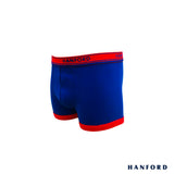 Hanford Kids/Teens Cotton w/ Spandex Boxer Briefs - Reid/Dark Blue (Single Pack)