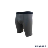 Hanford Kids/Teens Cotton w/ Spandex Knee Shorts - Finster2/MuscleGray (Single Pack)