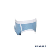 Hanford Kids Premium Ribbed Cotton Comforter Briefs w/ Fly Opening w/ Lycra Waistband - Assorted (3in1 Pack)