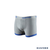 Hanford Kids/Teens Cotton w/ Spandex Boxer Briefs - Dale/Neutral Gray (Single Pack)
