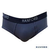 Hanford Men Premium Ribbed Cotton Hipster Briefs Tyrion - Assorted Colors (3in1 Pack)