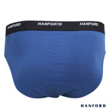 Hanford Men Regular Cotton Briefs OG Maxx - Blue Dungeon (1PC/Single Pack)