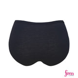 Fem by Hanford Ladies Women Teens Comfy Cotton Bikini Hipster Panty Avah - Plain Colors Asstd (3in1 Pack)