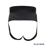 Hanford Athletic Men Supporter 6inches Plain Garter - Black (Single Pack)