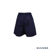 Hanford Kids/Teens 100% Premium Cotton Woven Shorts Orion - Cloud Print (Single Pack)
