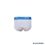 Hanford Kids/Teens Premium Ribbed Cotton Hipster Briefs Scott - Assorted (3in1 Pack)