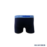 Hanford Kids/Teens Cotton w/ Spandex Boxer Briefs - Kelston/Navy Blazer (Single Pack)