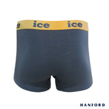Hanford iCE Men O.N.E. Collection Bamboo w/ Spandex Boxer Briefs - Turbulence (Single Pack)