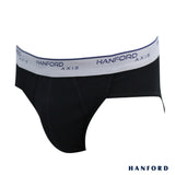 Hanford Men Premium Ribbed Cotton Axis Briefs - Assorted (3in1 Pack)
