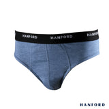 Hanford Men Regular Cotton Briefs Acetic V2 - Assorted Colors (3in1 Pack)