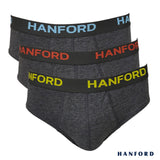 Hanford Men Regular Cotton Briefs Eclipse Collection - Assorted (3in1 Pack)