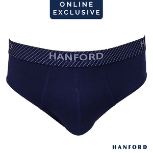 Hanford Men Regular Cotton Briefs OG Todd - Denim (1PC/Single Pack) S-4X Big Plus Size
